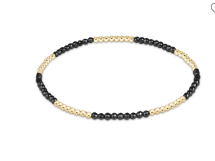 Blissful 2mm Hematite Bracelet