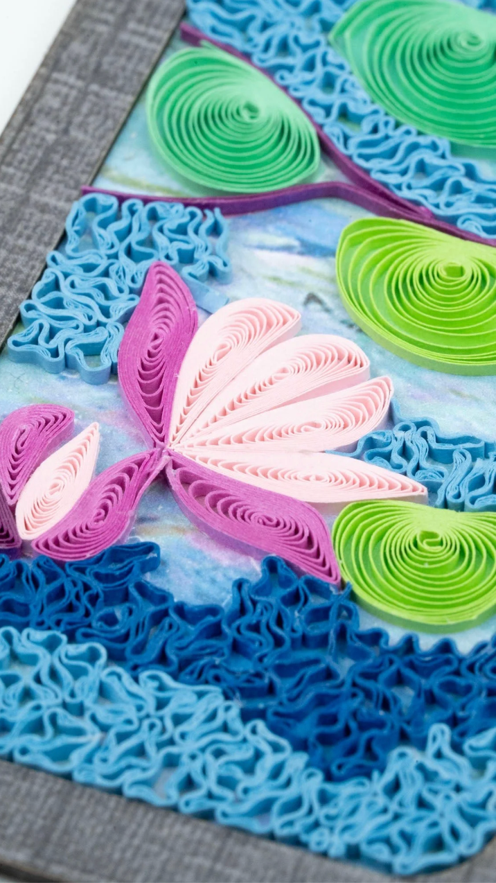 Water Lilies (Monet Inspired) Bookmark