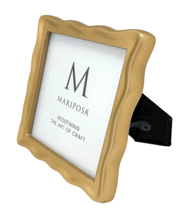 Wavy Gold 4x4 Frame 3336GD By Mariposa