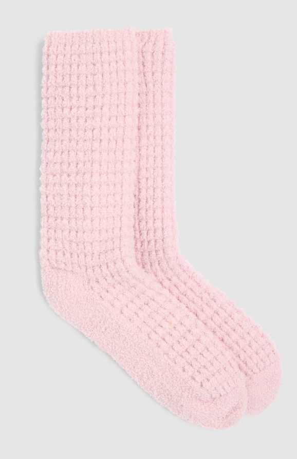 CC Petal Waffle Socks OS