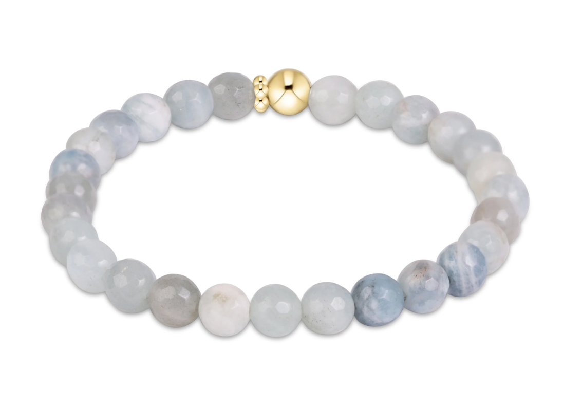 Clasic Gemstone 6mm Bracelet
