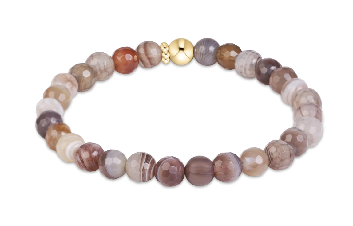 Clasic Gemstone 6mm Bracelet