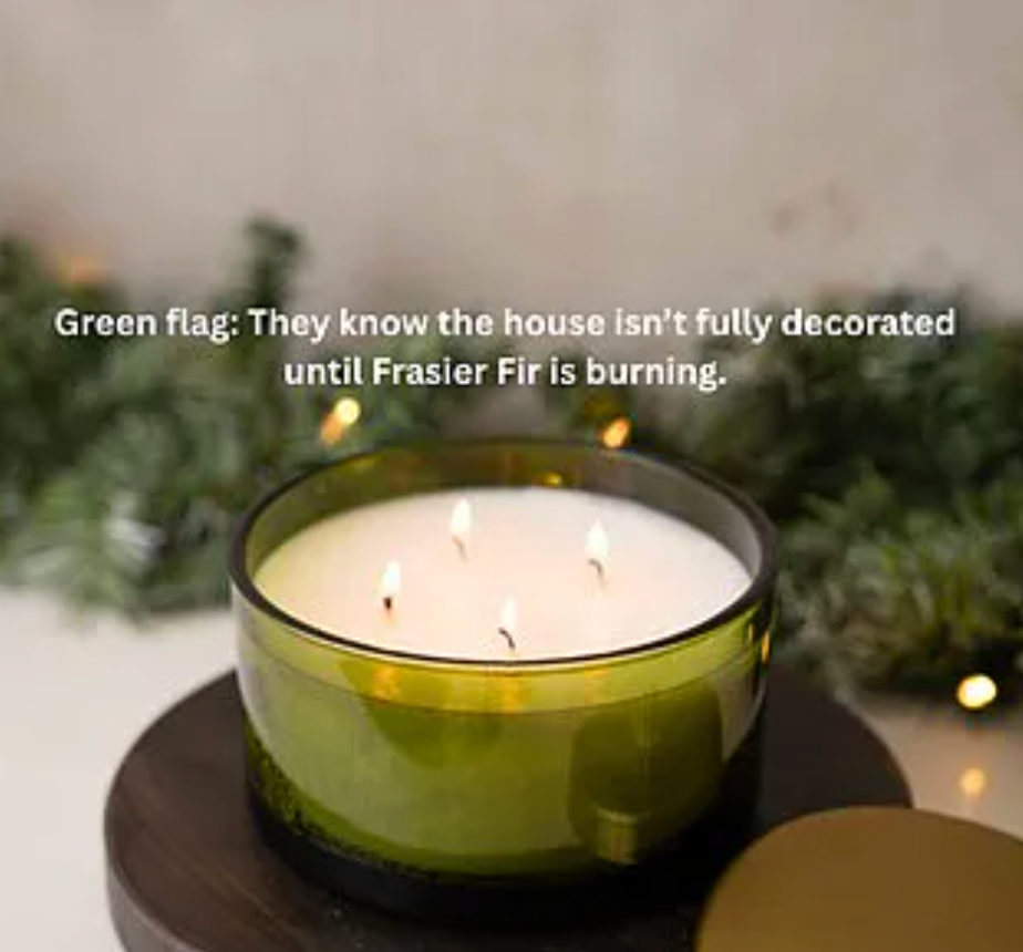 Frasier Fir® Green 3-Wick Candle
