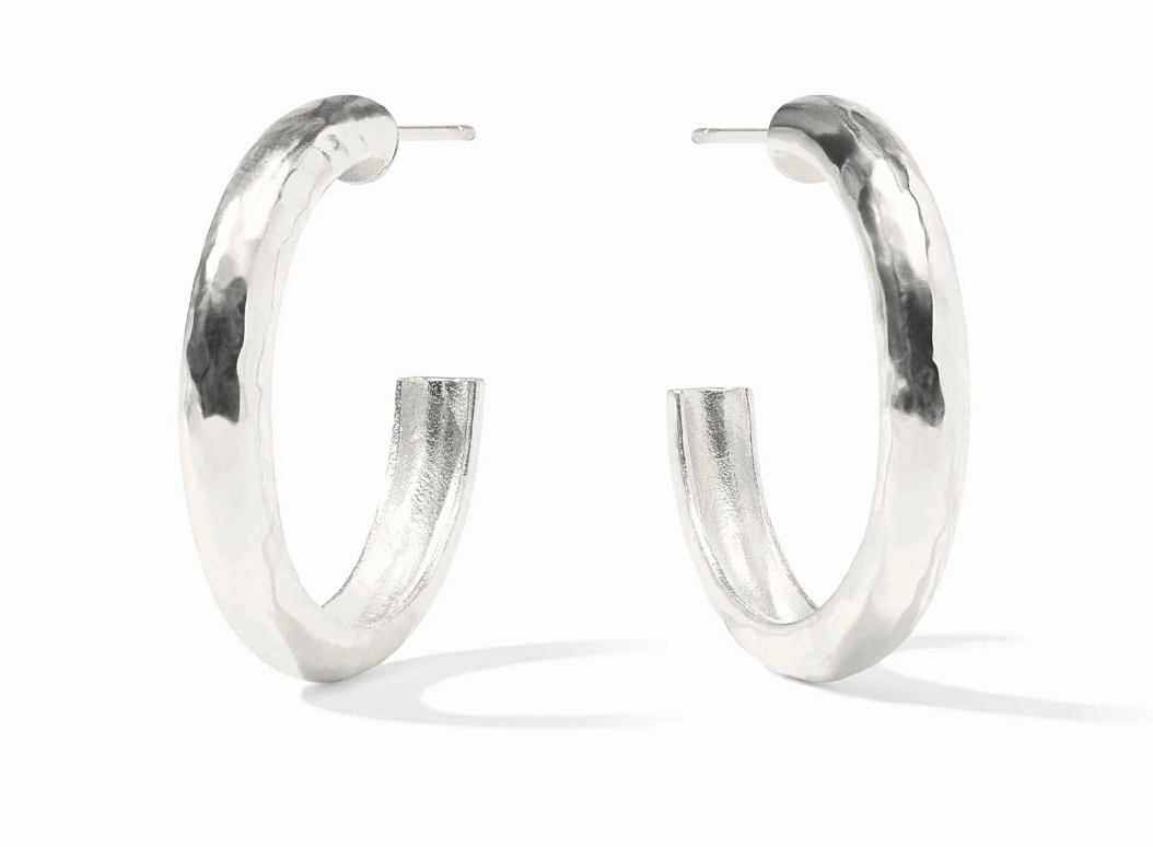 Silver Havana Hoop