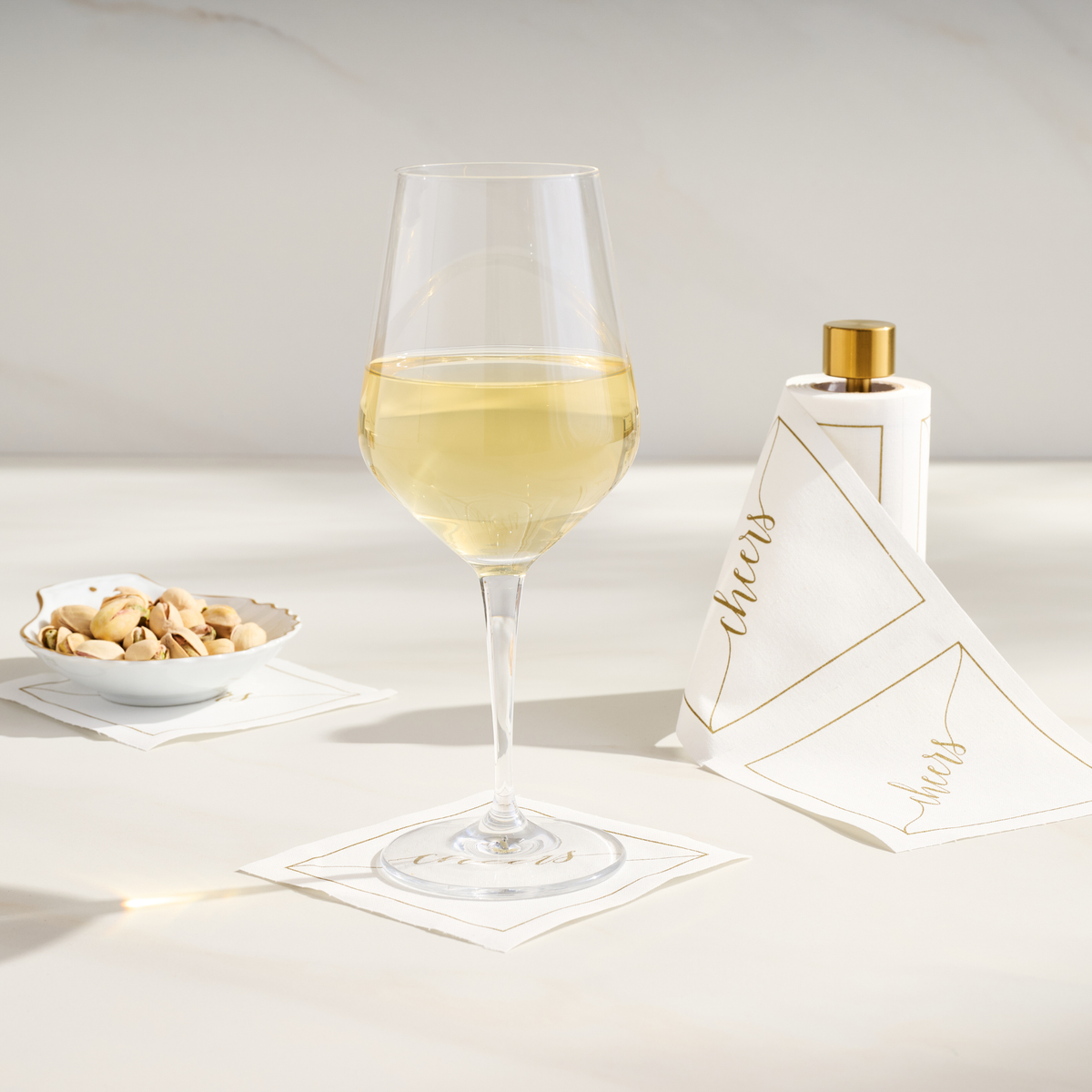 Golden Salute Cocktail Napkins