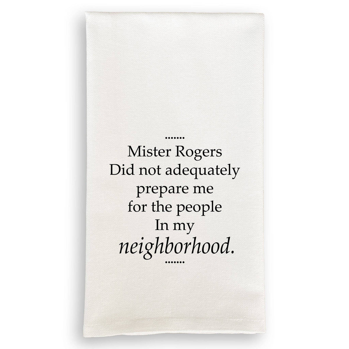 Mister Rogers Towel