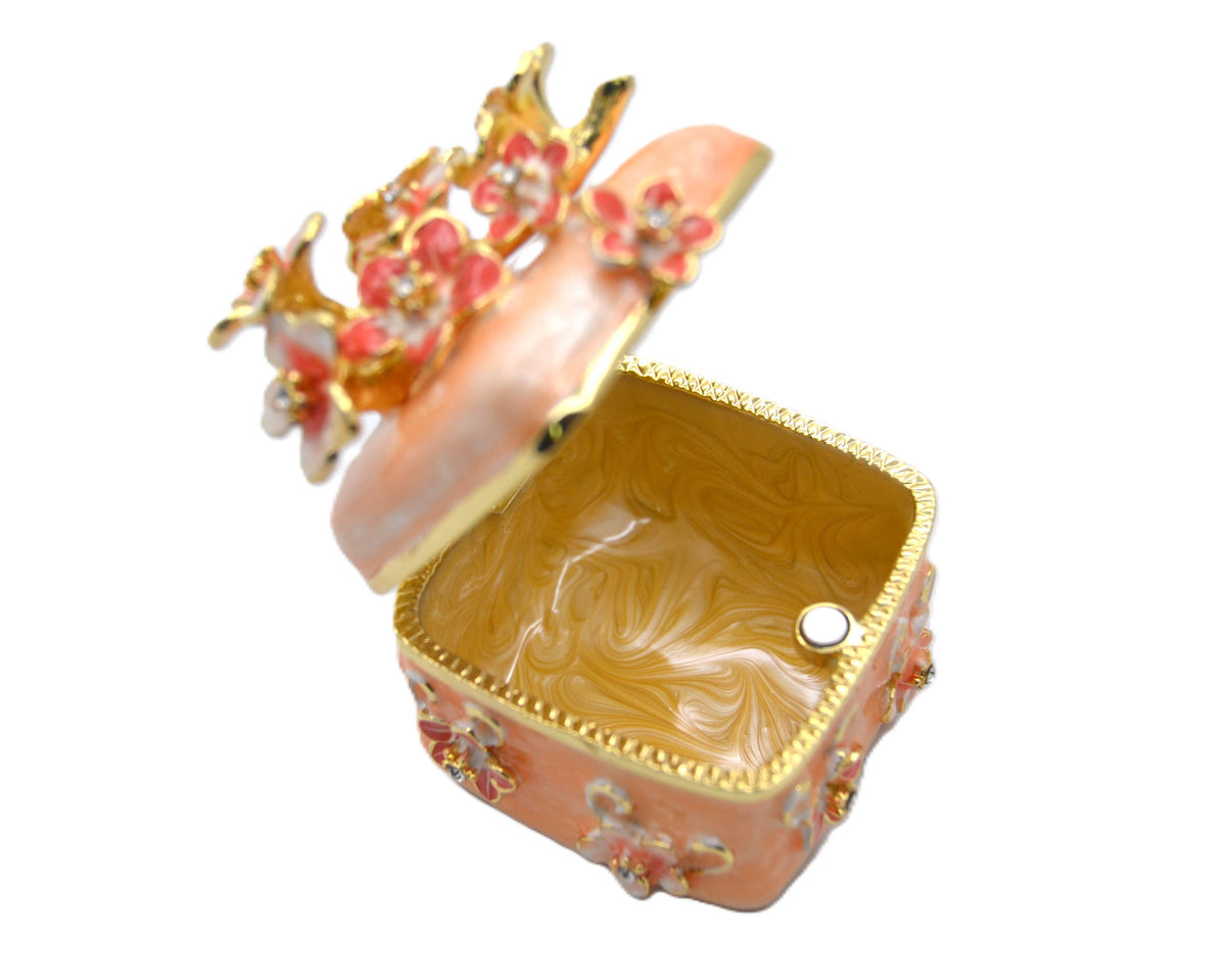 Cherry Blossom Trinket Box