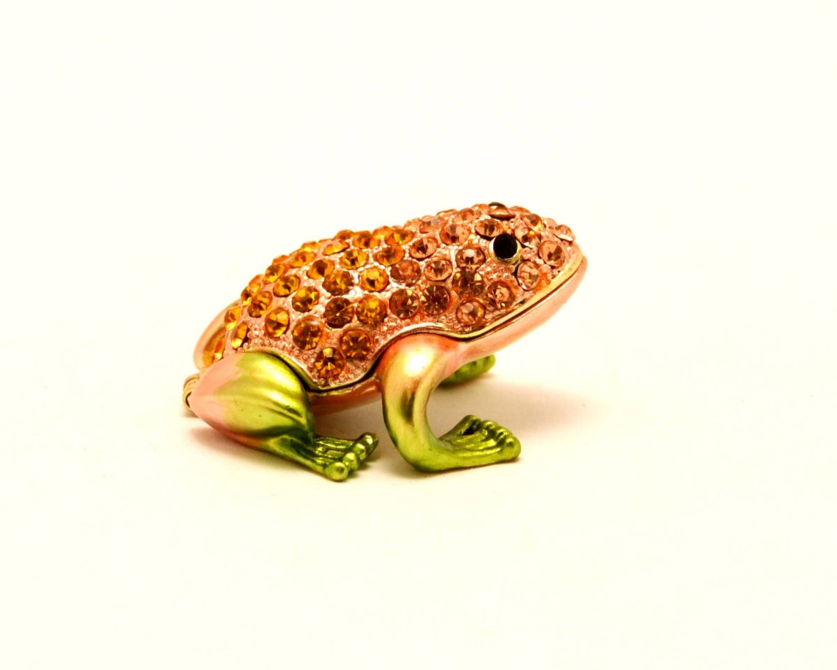 Small Frog Trinket Box