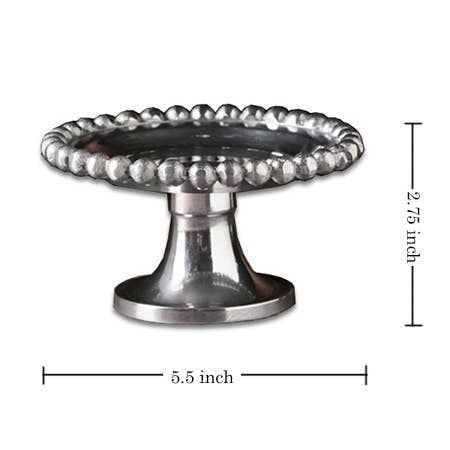 Silver Beaded Stand
