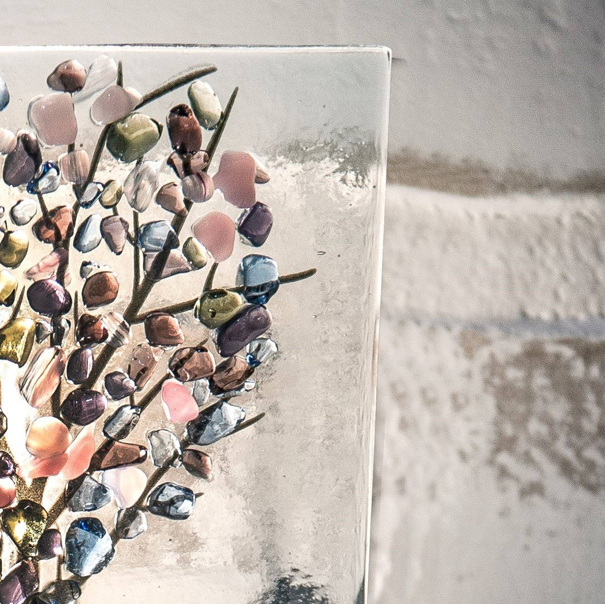 Tree Fused Glass Night Lights