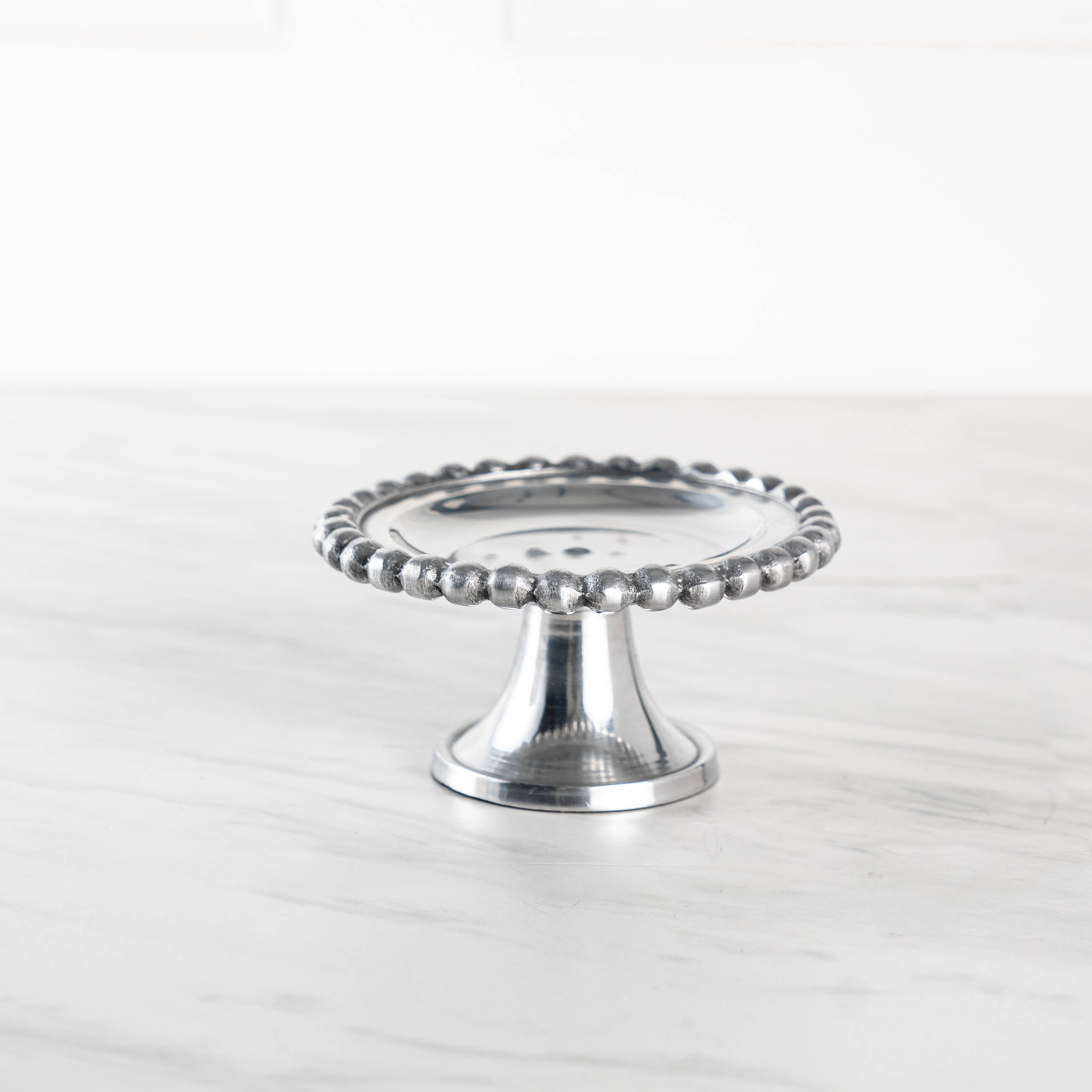 Silver Beaded Stand