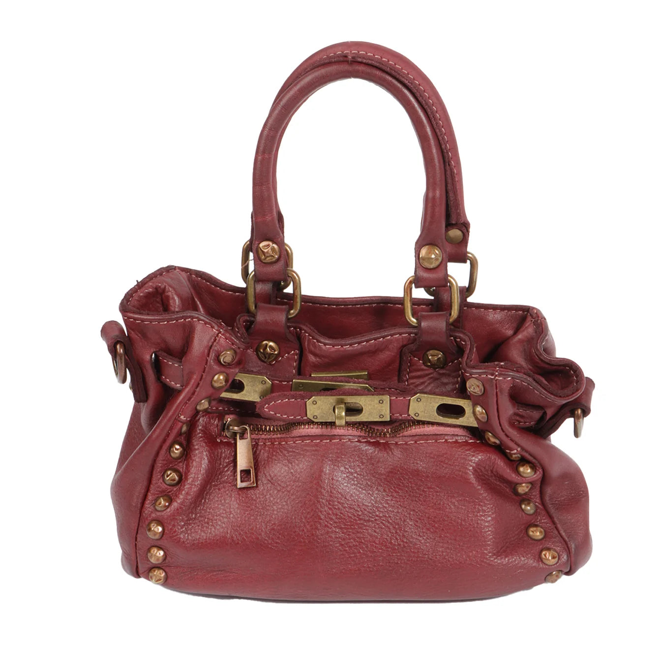 Wende Handbag - Burgundy